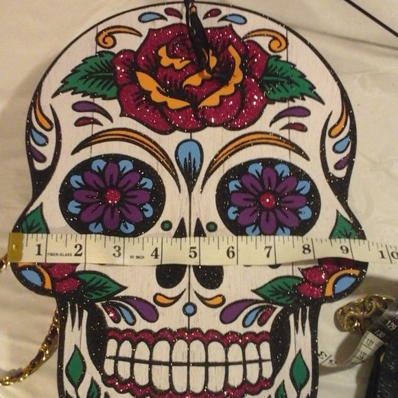Sugar Skull Door Hanger - Picture 4 of 5